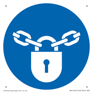 Mandatory: Keep locked